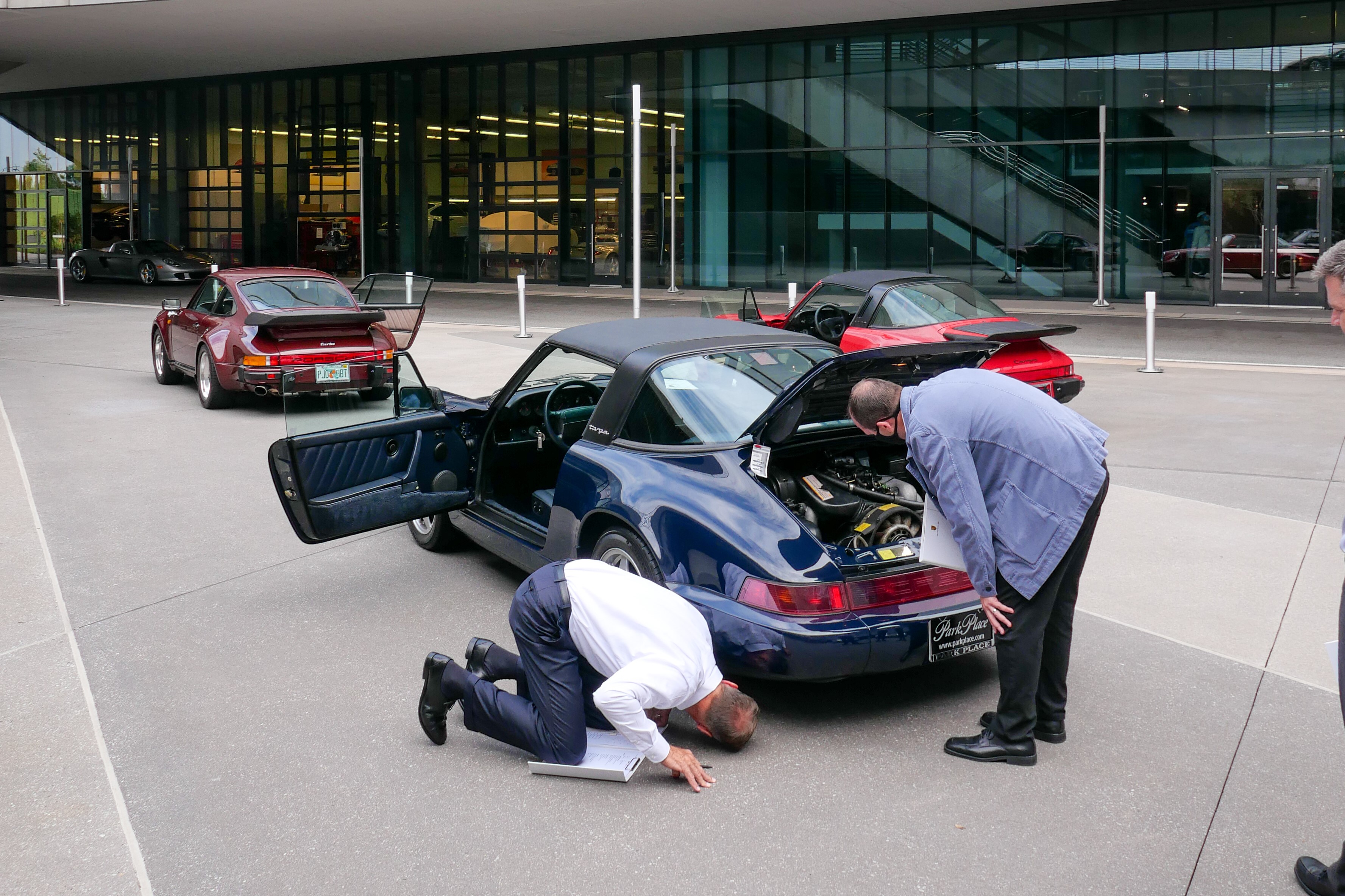 On to Indy: Porsche Classic Restoration Challenge finalists head to